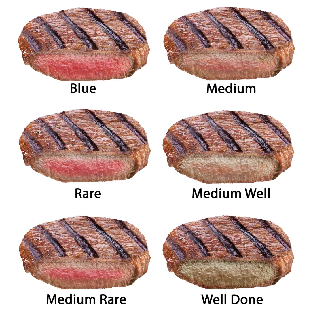 Meat doneness hot sale