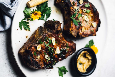 Котлетни пържоли на скара