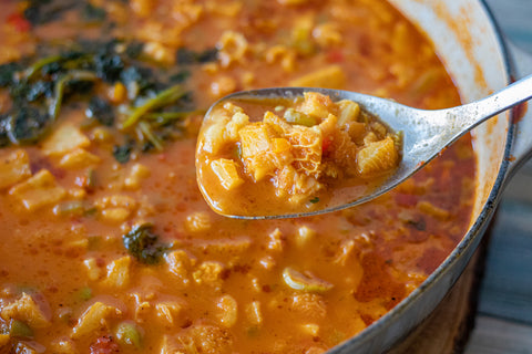 Recipe for classic beef tripe soup