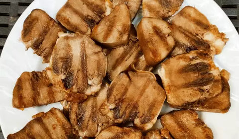Recipe for Grilled Veal Tongue, Preparation - Boiling, Peeling 