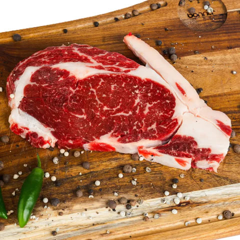 Black Angus beef Ribeye Steak, boneless